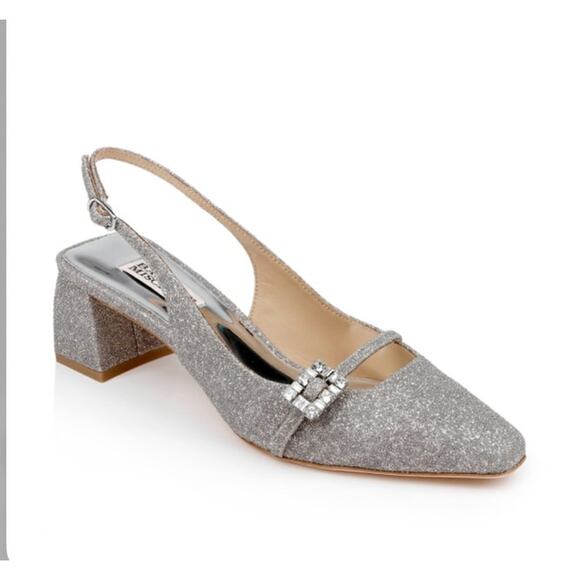 Badgley Mischka Buena Slingback Heel Sz 9 - Picture 1 of 9